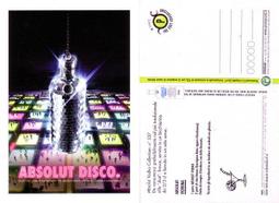 義大利ABSOLUT REVELATION 絕對伏特加酒類酷卡明信片酒卡 Ruby Red 葡萄柚跳舞女郎 歷史價格詳細信息