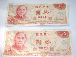 拾圓紙鈔民國49年 歷史價格詳細信息