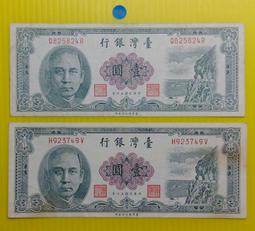 民國50年壹圓綠色紙鈔 歷史價格詳細信息