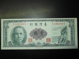 民國50年 壹圓 半刀 50張 連號 不拆賣 (品相如圖) 歷史久遠 泛黃難免 介意者勿標 歷史價格詳細信息