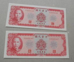 台鈔2張...500+1萬 歷史價格詳細信息