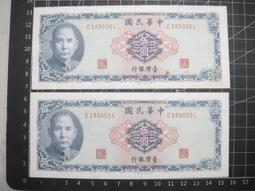 民國五十九年 台灣銀行 伍拾圓 歷史價格詳細信息