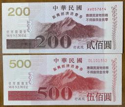 九十八年振興經濟卷未使用新品帶3券(單張價) 歷史價格詳細信息