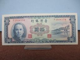 +【中華民國四十二年 臺灣銀行 壹圓 限馬祖地區通用】兩張 庫162 歷史價格詳細信息
