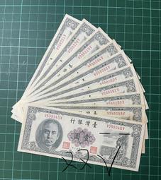 五十年壹圓(布圖水印)未使用新品帶三券(單張價) 歷史價格詳細信息