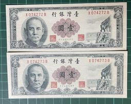 五十年壹圓(布圖水印)未使用新品帶三券(單張價) 歷史價格詳細信息