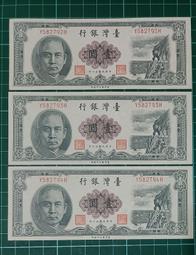 民國50年壹圓綠色紙鈔 歷史價格詳細信息