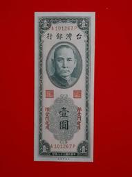 38年金門壹圓平3版連號2張 (UNC) 歷史價格詳細信息