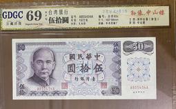 六十一年D版伍拾圓全新雙AA帶3未使用券(單張價，隨機出貨) 歷史價格詳細信息