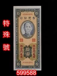 39年金門拾圓第一廠 歷史價格詳細信息