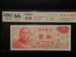 鑑定鈔-民國38年大洋票拾圓 歷史價格詳細信息