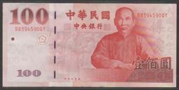 89年100元補號鈔不帶3【BB746668-746692MU】一張一標----全新無折(面額另計)隨機出貨 歷史價格詳細信息