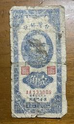 （金馬熱－3）四十三年馬祖壹圓直式少見雙AA已使用券（品項佳） 歷史價格詳細信息