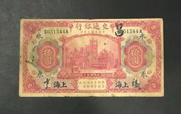 民國錢幣交通銀行伍圓《手簽名》包老保真 古玩 老物件 舊藏 -2994 歷史價格詳細信息