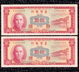 49年台灣銀行紙鈔"拾圓" 10元 ACG評級63# (紙鈔) 歷史價格詳細信息