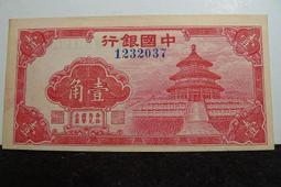 [收藏小品]民國29年 福建省銀行 面額 伍分(90新) S815 歷史價格詳細信息