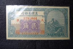 [收藏小品]民國15年 直隸省銀行 面額 壹圓(天津券70新) S842 歷史價格詳細信息