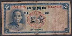 民國26年中央銀行伍圓，PMG6410254 歷史價格詳細信息