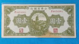 山西省銀行貳角，民國17年版、太原地名，大水印清晰10381 歷史價格詳細信息