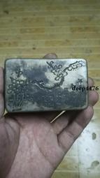 古幣 老物件 老銅墨盒一個  品相如圖，尺寸見最后一圖4616 歷史價格詳細信息