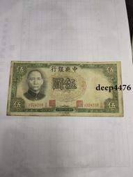 古幣 老物件 民國紙幣一張  品相如圖4669 歷史價格詳細信息