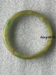 老翡翠斷鐲兩個就是總不單  內徑分別54.5和51mm條粗8.2和9.1mm  所有 翡翠 收藏 古玩【二手】【祈福閣】-977 歷史價格詳細信息