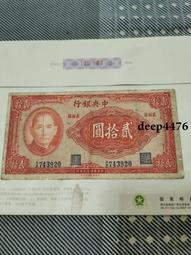 民國紙幣民國20年廣東省銀行銀毫券108536449 歷史價格詳細信息