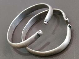 老銀蒜頭手鐲有款老恒興圈口5460mm重2566g 歷史價格詳細信息