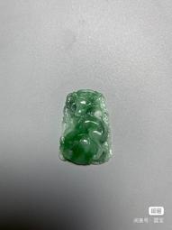 翡翠古琴吊墜正陽綠特別雅致的小掛件創匯期翡翠琴18K金扣子佩戴效果好遠遠處都很搶眼高54寬 歷史價格詳細信息