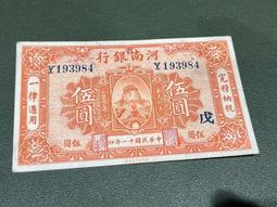 河南銀行貳拾枚，加蓋&ldquo;河南豫泉官銀錢局發行&rdquo;10368 歷史價格詳細信息