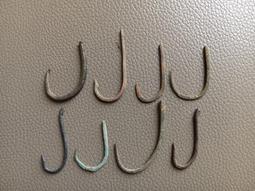 宋明青銅魚鉤，釣大魚的手工大魚鉤11#實物拍攝按圖發貨，包老 古玩 老物件 舊藏 -6895 歷史價格詳細信息