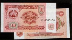 塔吉克斯坦20盧布1994年全新UNC外國錢幣保真紙鈔收藏Tajikistan#紙幣#錢幣#外幣 歷史價格詳細信息