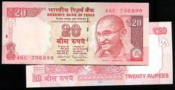 INDIA（印度紙鈔），P104c，50-RP，2014，品相全新UNC 歷史價格詳細信息