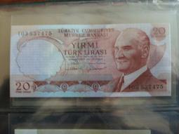 土耳其 20,000,000 Lira 歷史價格詳細信息