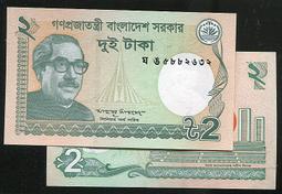 孟加拉國2塔卡2010年全新UNC外國錢幣紙鈔保真喜鵲語言烈士紀念碑#紙幣#錢幣#外幣 歷史價格詳細信息