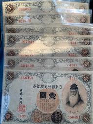日本   日本銀行兌換銀券   壹圓    紙鈔 紙幣 歷史價格詳細信息