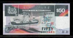 【低價外鈔】新加坡 1994年 50Dollars 新幣 紙鈔一枚 船版 P32 深藍黑色版本 絕版少見~ 價格比較,價格查詢,歷史價格詳細信息