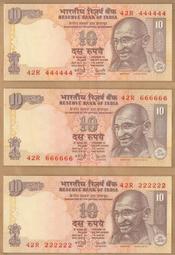 印度10元紙鈔 歷史價格詳細信息