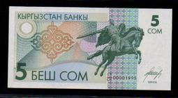 【低價外鈔】吉爾吉斯 2023 2024 年 100 Som 紙鈔一枚 最新發行~** 歷史價格詳細信息