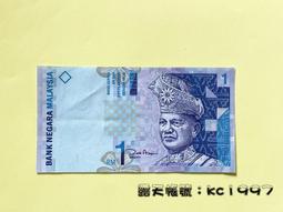 馬來西亞1998~2000年版1 Ringgit(令吉)紙鈔1枚。－UNC－－ 歷史價格詳細信息