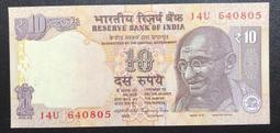 印度10 Rupees紙鈔１枚。－2013年－UNC－－－－(外鈔收藏-INDIA-世界貨幣-亞洲紙鈔) 歷史價格詳細信息