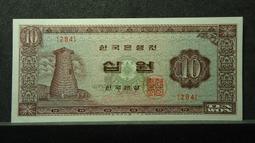 1965韓國舊版100圜（全新網路標3000） 歷史價格詳細信息