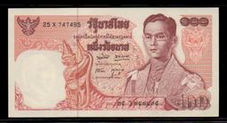 【低價外鈔】泰國ND 1968年 100 Baht 泰銖 紙鈔一枚 P79 早期好品珍罕~95~98新 (186) 歷史價格詳細信息