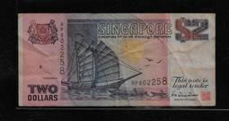 1997 星加坡 新加坡 SINGAPORE 2 Dollars 歷史價格詳細信息