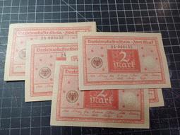 全新unc德國早期馬克1馬克紙幣11148 歷史價格詳細信息