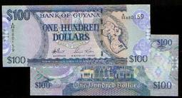 蓋亞那2016年 20 Dollars紙鈔１張。－UNC－－－－－(GUYANA-瀑布-圭亞那) 歷史價格詳細信息