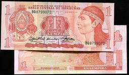 【紙幣】HONDURAS(宏都拉斯), P85b , 5-LEMP. , 2001 ,品相全新UNC #205340 歷史價格詳細信息