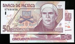 【紙幣】MEXICO (墨西哥), P73 , 50-PESO , 1981 ,品相全新UNC 歷史價格詳細信息
