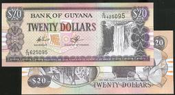 P-30e(2) 圭亞那20元ND (1996-2018)全新UNC外國紙幣凱厄圖爾瀑布#紙幣#錢幣#外幣 歷史價格詳細信息