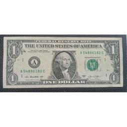 全新美國2013年1美元紙幣（聯邦代碼B2）-UNC 歷史價格詳細信息